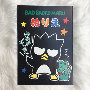 Bad Batz Maru vintage coloring book from Japan